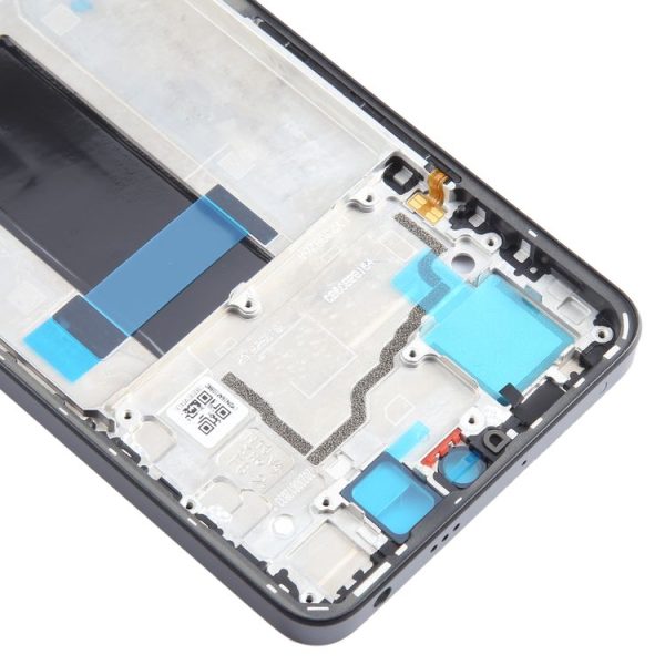 Xiaomi Redmi Note 13 Pro 5G Original Front Housing LCD Frame Bezel Plate (Black) - Image 5