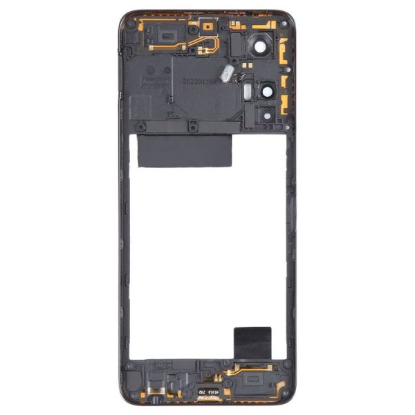 TCL 30 4G / 30 5G Original Middle Frame Bezel Plate (Black) - Image 3