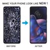 Motorola Edge 2022 OEM LCD Screen Digitizer Full Assembly with Frame (Black) - Image 6