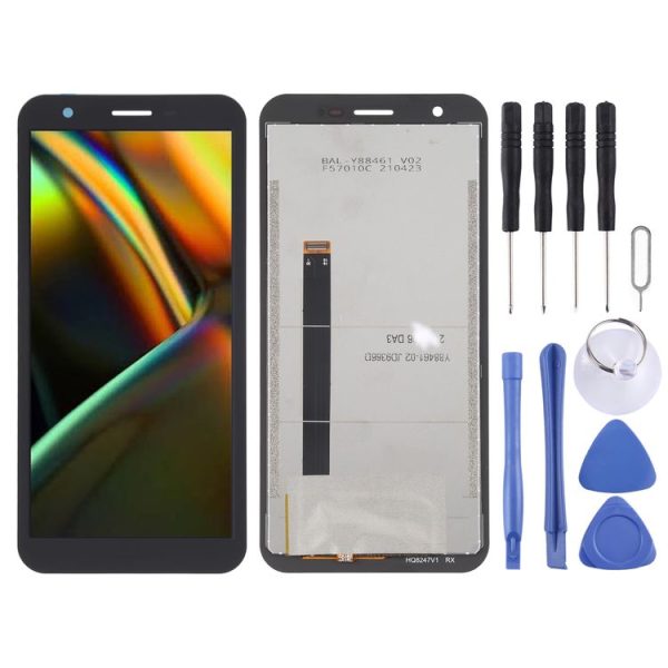 LCD Screen and Digitizer Full Assembly for Blackview BV5100 Pro (Black)