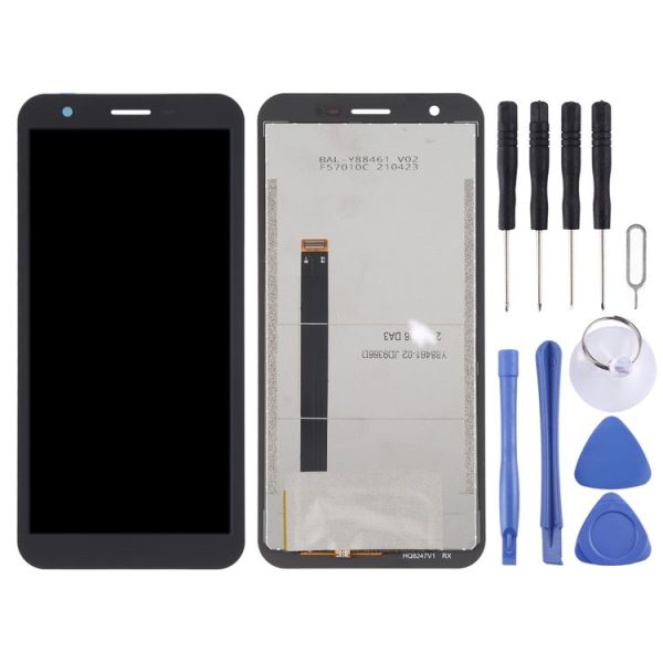 LCD Screen and Digitizer Full Assembly for Blackview BV5100 Pro (Black) - Image 2