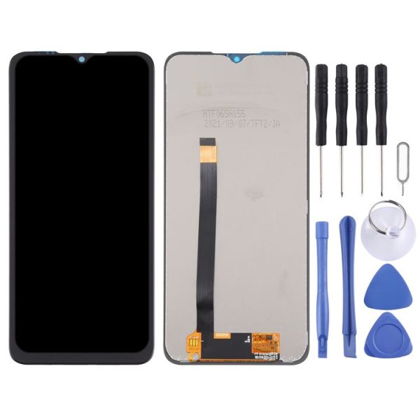 LCD Screen and Digitizer Full Assembly for Doogee N40 Pro (Black) - Image 2