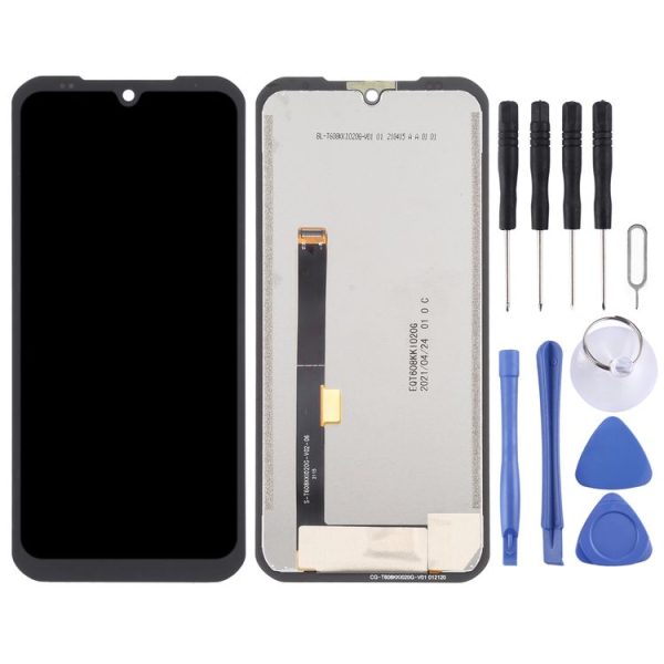LCD Screen and Digitizer Full Assembly for Doogee S86 Pro (Black) - Image 2