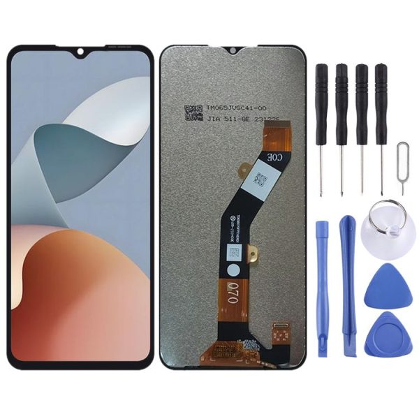 ZTE Blade A54 LCD Screen with Digitizer Full Assembly (Black)