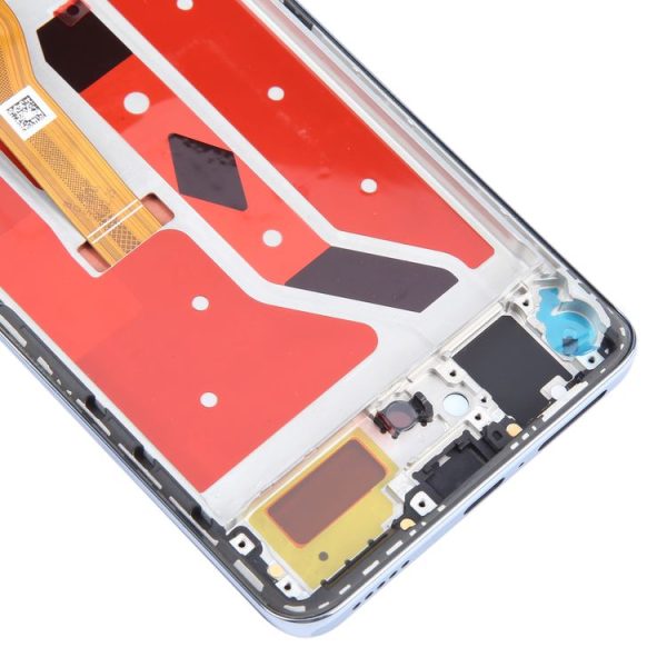 Honor X50 Original LCD Screen Digitizer Full Assembly with Frame (Silver) - Image 4