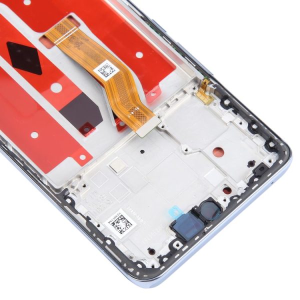 Honor X50 Original LCD Screen Digitizer Full Assembly with Frame (Silver) - Image 5