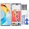 Honor X9b Original LCD Screen Digitizer Full Assembly with Frame (Silver)