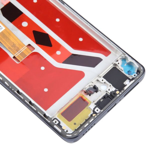 Honor Magic6 Lite Original LCD Screen Digitizer Full Assembly with Frame (Black) - Image 4