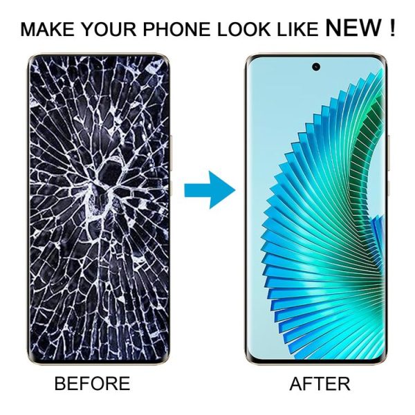 Honor Magic6 Lite Original LCD Screen Digitizer Full Assembly with Frame (Black) - Image 6