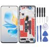 Honor 100 Original LCD Screen Digitizer Full Assembly with Frame (Black)