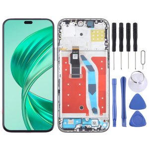Honor X8b Original LCD Screen Digitizer Full Assembly with Frame (Black)