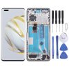 Huawei Nova 10 Pro Original LCD Screen Digitizer Full Assembly with Frame (Silver)