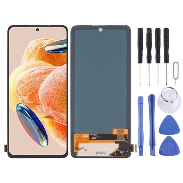 Xiaomi Redmi Note 12 Pro 4G OLED Material LCD Screen and Digitizer Full Assembly