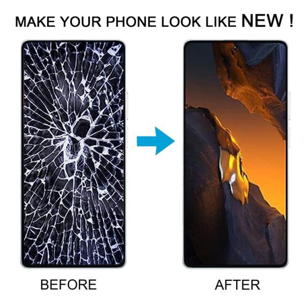 Xiaomi Poco F5 Original AMOLED Material LCD Screen Digitizer Full Assembly with Frame (Blue) - Image 6