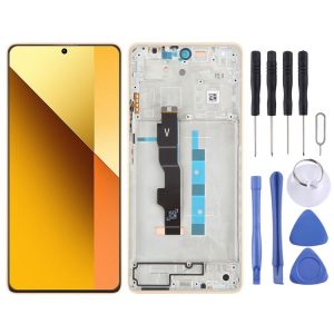 Xiaomi Redmi Note 13 5G Original AMOLED Material LCD Screen Digitizer Full Assembly with Frame (Gold)