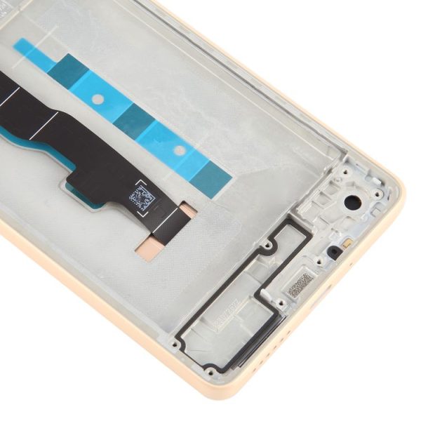 Xiaomi Redmi Note 13 5G Original AMOLED Material LCD Screen Digitizer Full Assembly with Frame (Gold) - Image 4