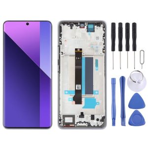 Xiaomi Redmi Note 13 Pro+ Original AMOLED Material LCD Screen Digitizer Full Assembly with Frame (Purple)