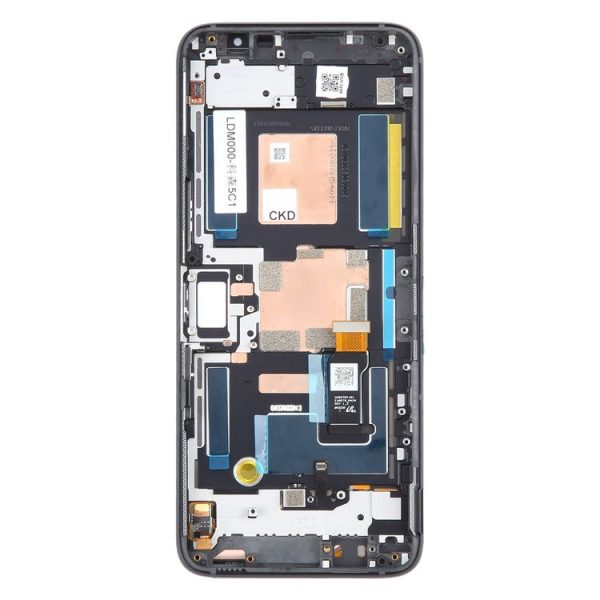 Asus ROG Phone 6 Original LCD Screen Digitizer Full Assembly with Frame (Black) - Image 3