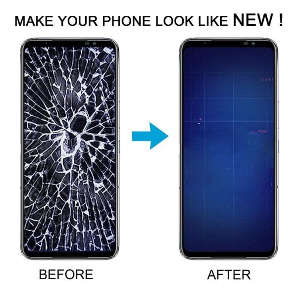 Asus ROG Phone 6 Original LCD Screen Digitizer Full Assembly with Frame (Black) - Image 6