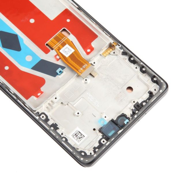 Honor Magic5 Lite Original LCD Screen Digitizer Full Assembly with Frame (Black) - Image 4