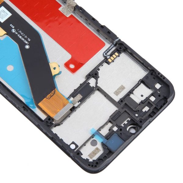ZTE Blade A34 LCD Screen Digitizer Full Assembly with Frame (Black) - Image 4