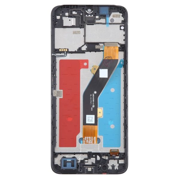 ZTE Blade A54 LCD Screen Digitizer Full Assembly with Frame (Black) - Image 3