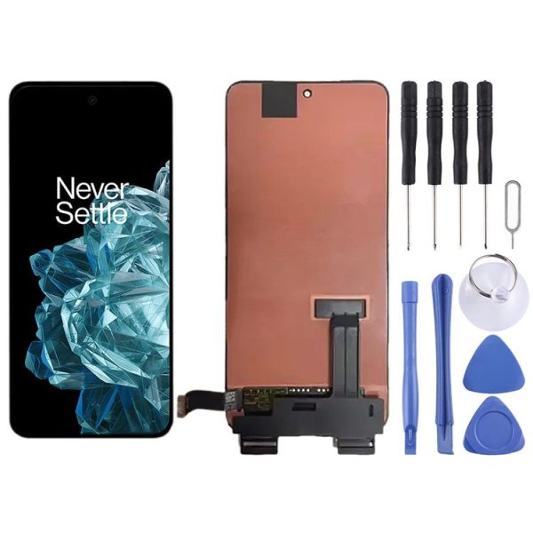 OnePlus Open AMOLED LCD Secondary Screen with Digitizer Full Assembly (Black)
