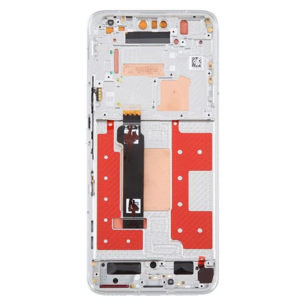 Honor Magic6 Pro Original LCD Screen Digitizer Full Assembly with Frame (Silver) - Image 3