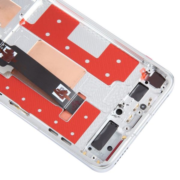 Honor Magic6 Pro Original LCD Screen Digitizer Full Assembly with Frame (Silver) - Image 5
