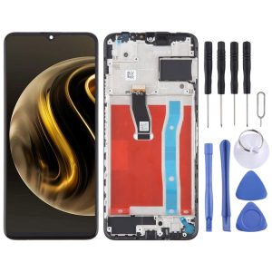 Huawei Nova Y72 Original LCD Screen Digitizer Full Assembly with Frame (Black)