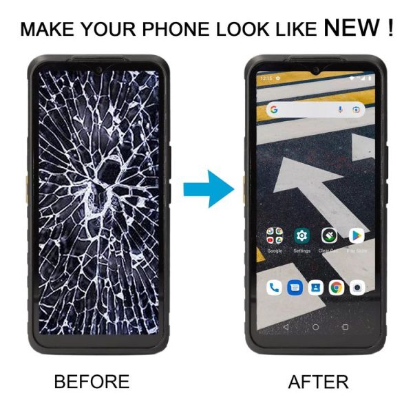 CAT S53 LCD Screen with Digitizer Full Assembly (Black) - Image 6