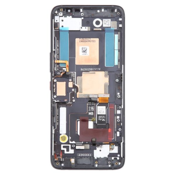 Asus ROG Phone 7 / 7 Ultimate AMOLED Original LCD Screen Digitizer Full Assembly with Frame (Black) - Image 3