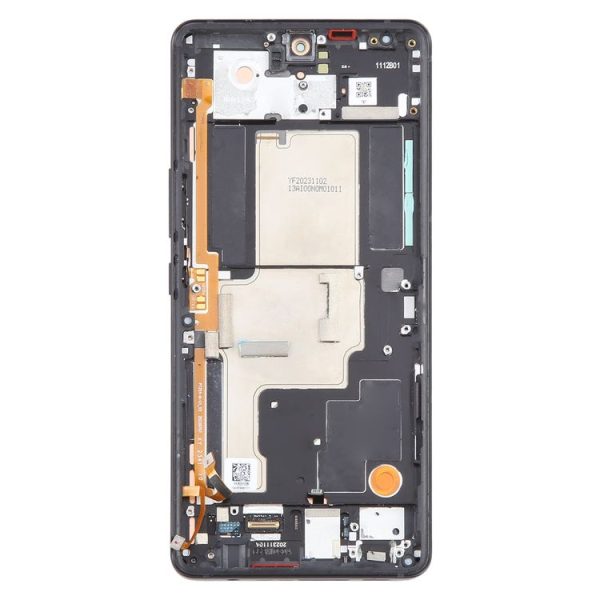 Asus ROG Phone 8 Pro 5G AI2401 AMOLED Original LCD Screen Digitizer Full Assembly with Frame (Black) - Image 3
