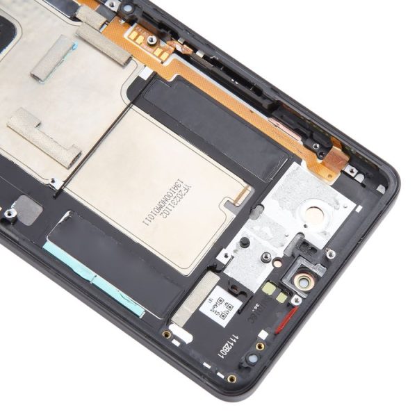 Asus ROG Phone 8 Pro 5G AI2401 AMOLED Original LCD Screen Digitizer Full Assembly with Frame (Black) - Image 5