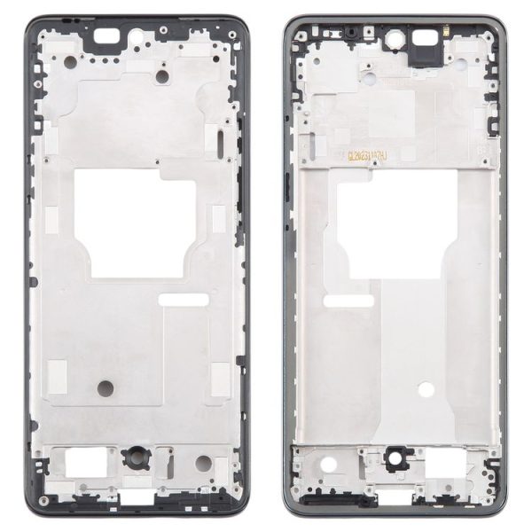 Motorola Edge 40 Neo Original Front Housing LCD Frame Bezel Plate (Black)