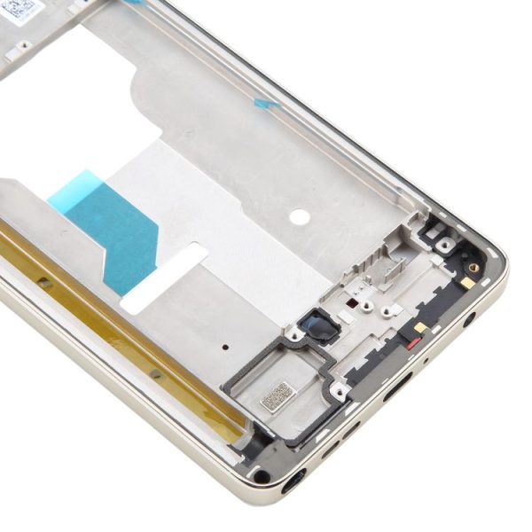 Motorola Moto G Stylus 5G 2024 Original Front Housing LCD Frame Bezel Plate (Gold) - Image 4