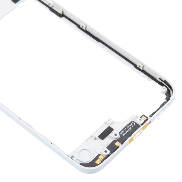 Motorola Moto G23 Original Middle Frame Bezel Plate (White) - Image 4