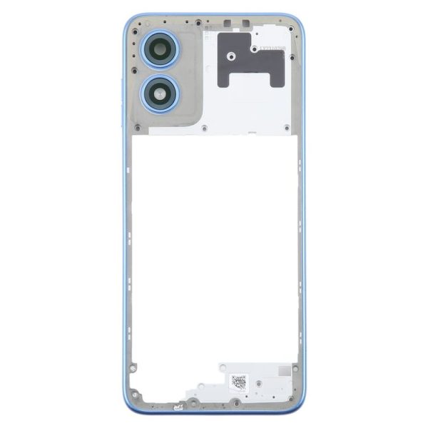 Motorola Moto G Play 2024 Original Middle Frame Bezel Plate (Blue) - Image 2