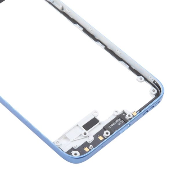 Motorola Moto G Play 2024 Original Middle Frame Bezel Plate (Blue) - Image 4