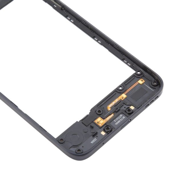 Motorola Moto E13 Original Middle Frame Bezel Plate (Black) - Image 4