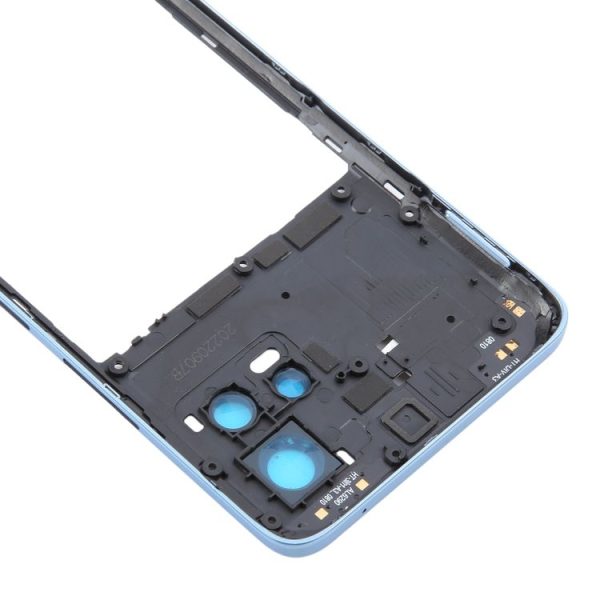 Motorola Moto G72 Original Middle Frame Bezel Plate (Blue) - Image 5
