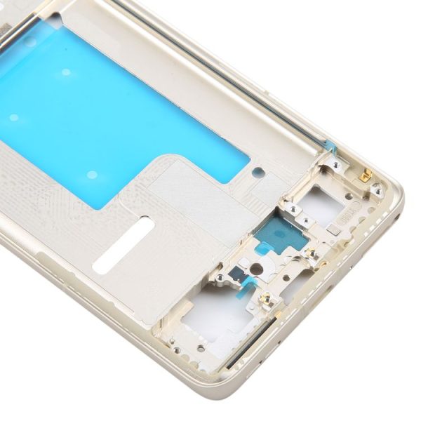 Motorola Moto X50 Ultra Original Front Housing LCD Frame Bezel Plate (Gold) - Image 4