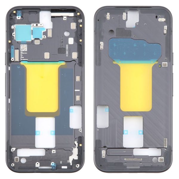 Google Pixel 9 Original Front Housing LCD Frame Bezel Plate (Black)
