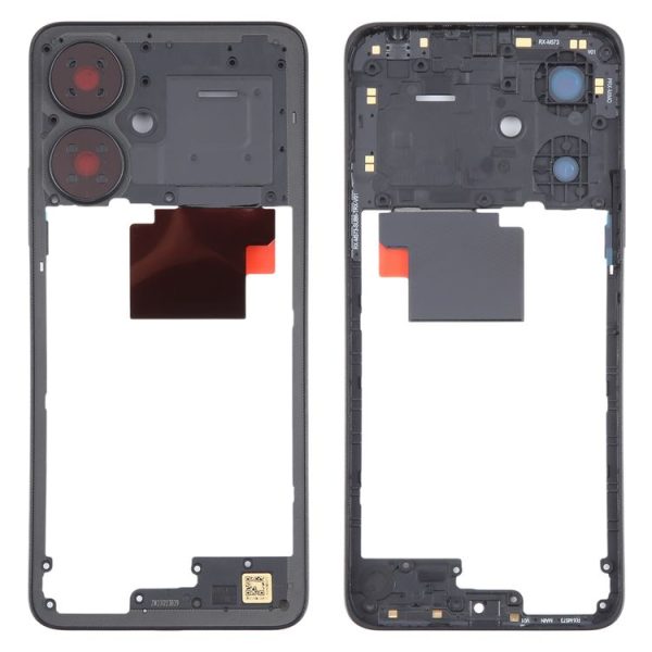 Xiaomi Poco M6 Original Middle Frame Bezel Plate (Black)