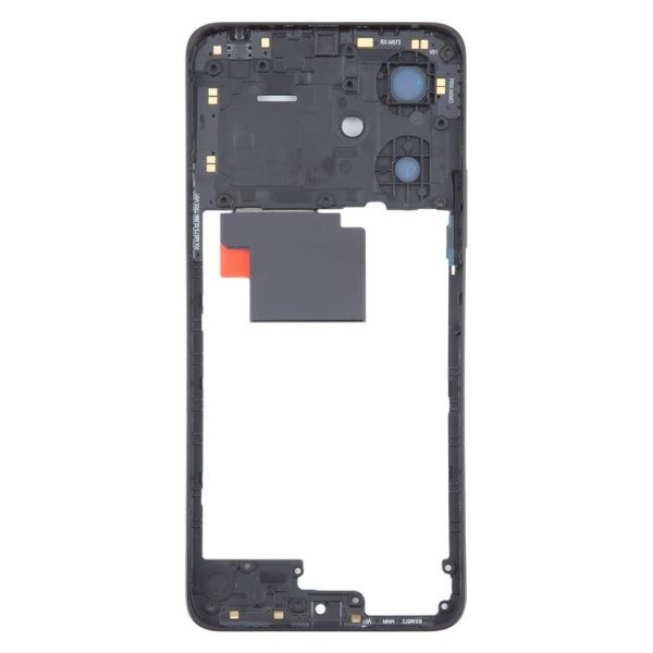 Xiaomi Poco M6 Original Middle Frame Bezel Plate (Black) - Image 3