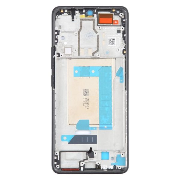 Xiaomi Redmi Turbo 3 Original Front Housing LCD Frame Bezel Plate (Black) - Image 2