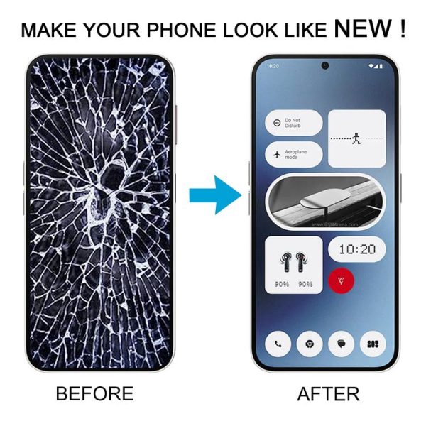 Nothing Phone (2A) A142 5G Original AMOLED LCD Screen Digitizer Full Assembly with Frame (Blue) - Image 6
