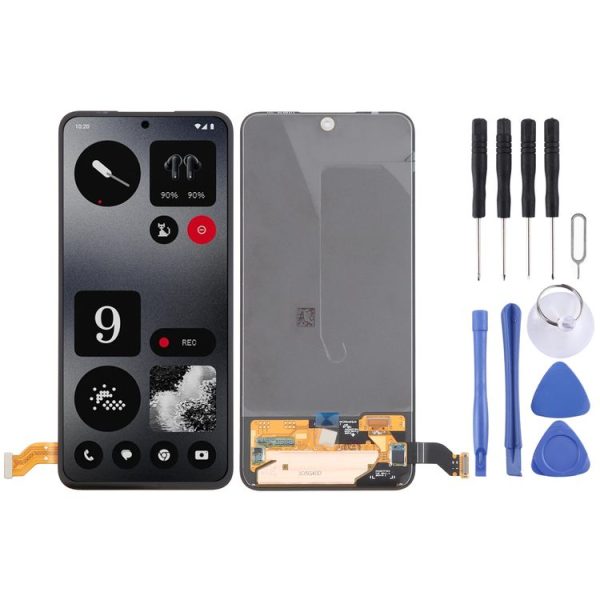 Nothing CMF Phone 1 Original OLED LCD Screen with Digitizer Full Assembly (Black)