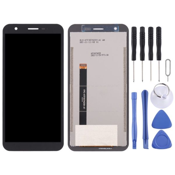 LCD Screen and Digitizer Full Assembly for Blackview BV4900S (Black) - Image 2