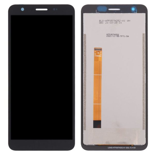 LCD Screen and Digitizer Full Assembly for Blackview BV6600E (Black) - Image 3
